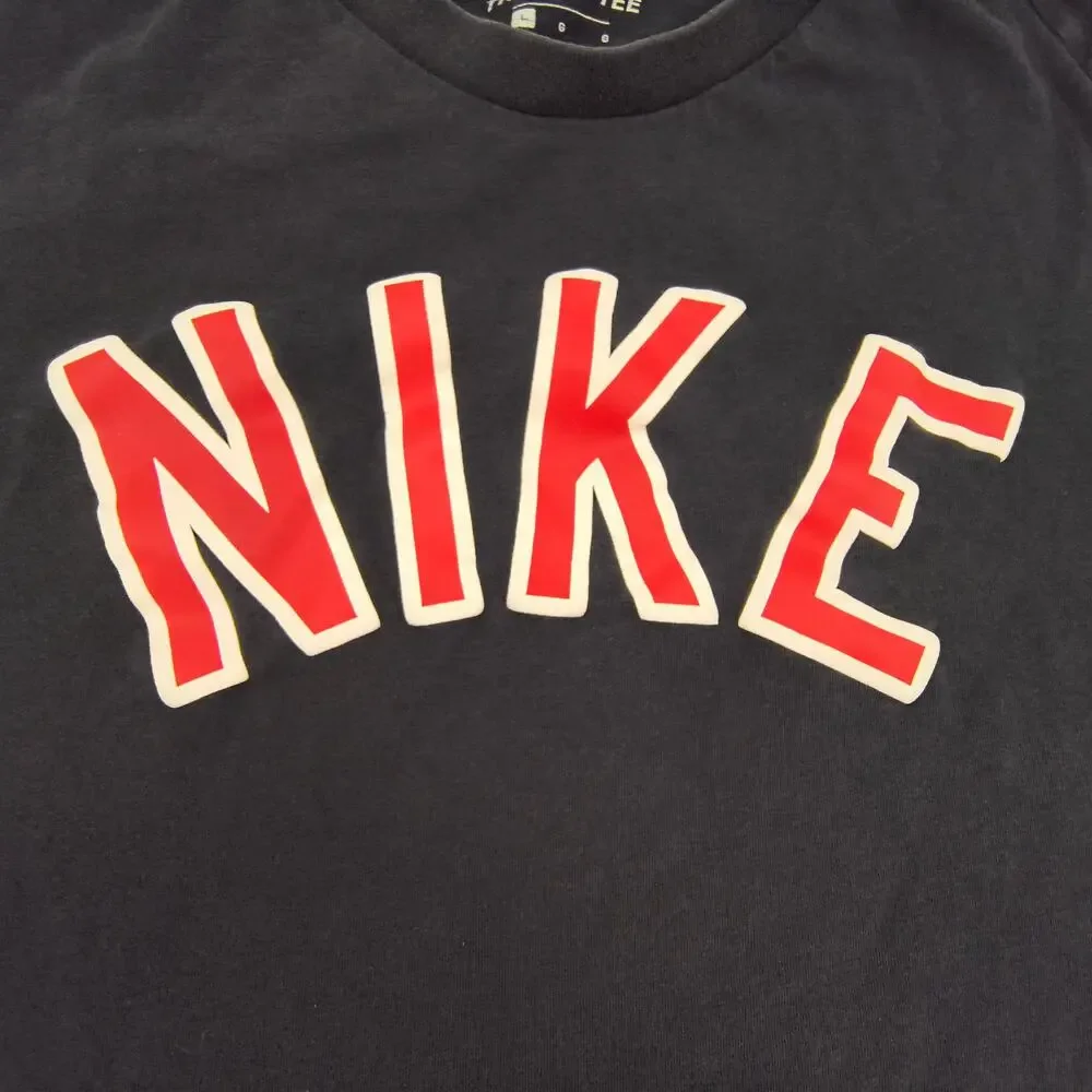 Nike Tee Short Sleeve Casual Crew Neck Shirt Mens Size Extra Large XL Black Red